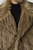 John Gold Erkek Tüylü Suni Kürk Kaban