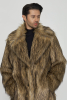 John Gold Erkek Tüylü Suni Kürk Kaban