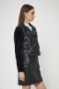 Faux Leather Biker Jacket