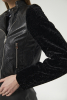 Faux Leather Biker Jacket
