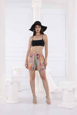 Abigail Vegan İpek CUPRO Şort