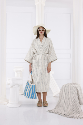 Elizabeth Organik Pamuk Kimono